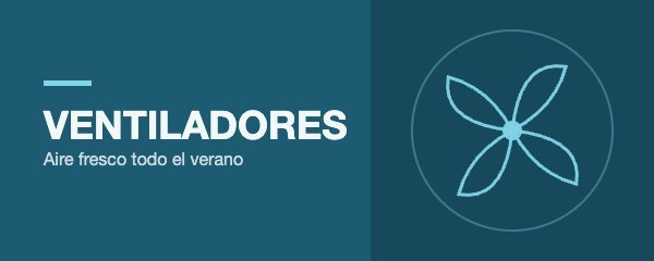 Ventiladores de techo